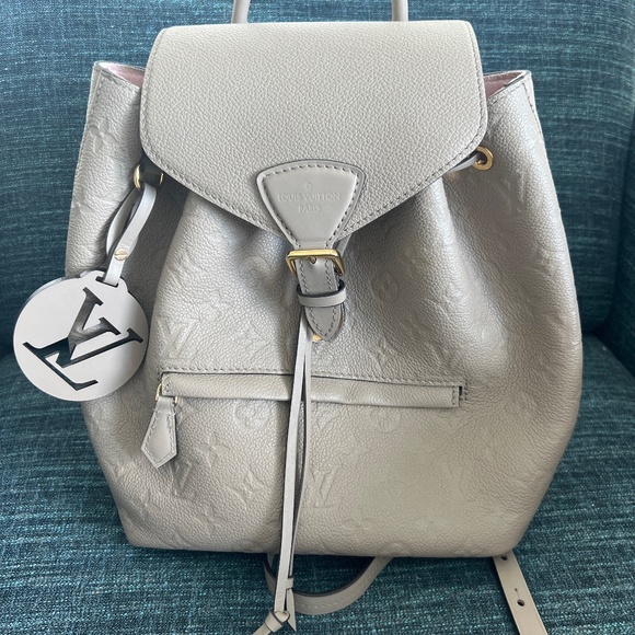 Authentic Louis Vuitton Montsouris Backpack Turtledove - Picture 1 of 5